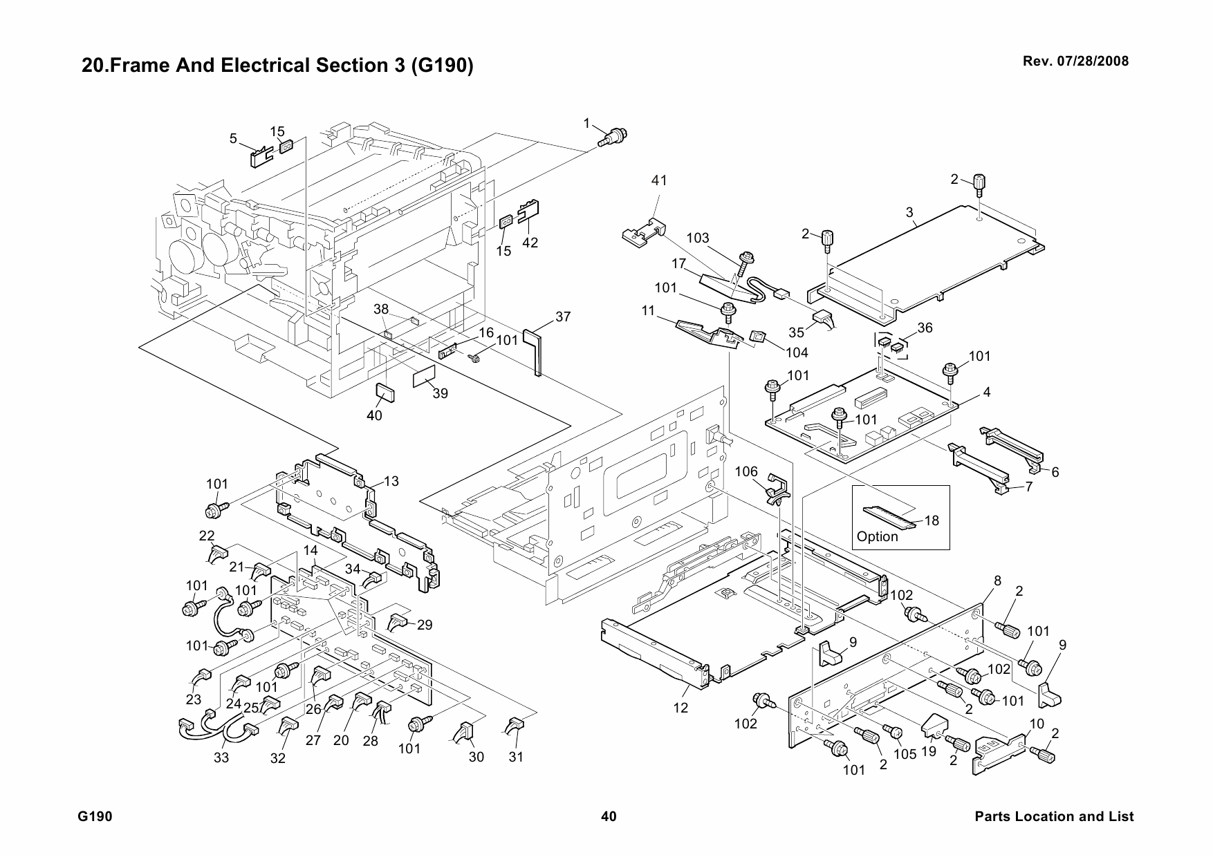 RICOH Aficio SP-C420DN G190 Parts Catalog-5